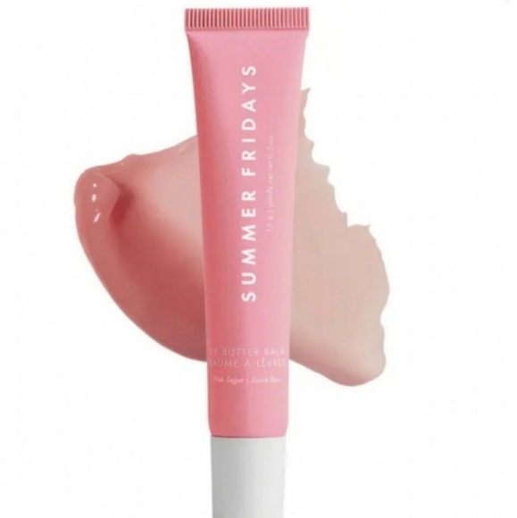Summer Fridays Other - Summer Fridays Lip Butter Balm: Pink Sugar, 0.5oz (Full Size), NIB